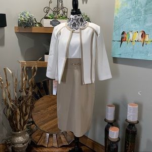 Studio One 2 Piece Jacket Dress Set women’s 14